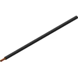 PVC-switching strand, highly flexible, Cableline, 0.25 mm², 66 x 0.07 mm, black, outer Ø 1.7 mm, 60.7003-10021