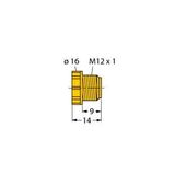 Accessories for Actuator/Sensor Cables End Cap M12   VS-M12-YE