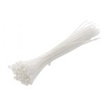 Nylon ties 3,6 x 300 mm, 100 pcs., white