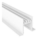 ALU-PROFIL WEISS 2M 'LEDLINE20 RECESSED'