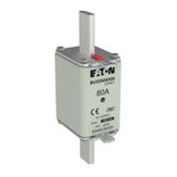 Fuse-link, LV, 80 A, 800 V AC, NH1, Class gG/gL