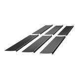Cabinet Seal Coextrusion 1000 mmx6 Black