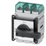 SENTRON, switch disconnector 3LD5 UL, EMERGENCY OFF switch, 3-pole, approved