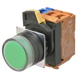 Pushbutton A22NN 22 dia., bezel plastic, full guard, alternate, cap co A2211416C