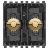 ‫Vintage 2Lever Home Aut.Control 2M gold