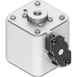 Fuse-link, high speed, 630 A, AC 690 V, size 3, 76 x 92 x 135 mm, aR, IEC, UL, single indicator
