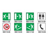 SEGNO-L EMERGENCY EXIT 626 GREEN