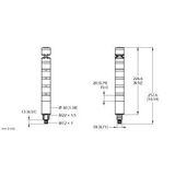 LED Signal Light Tower Light   TL30BWBGYRAXQD