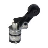 Operating heads, plastic roller side push lever