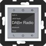 Radio touch DAB+, Bluetooth, A.x/C.x, mat lichtwit