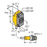 Photoelectric Sensor Diffuse Mode Sensor   QS18VP6DBQ5