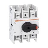 Three-pole switch disconnector, direct operating version, 160A