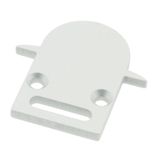 Profile end cap LBI round with longhole