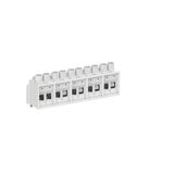 Terminal block, grey, Rated insulation voltage 690V AC, Rated insulation voltage 690V DC