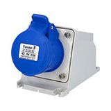 Socket 23290 16A/230V 3-pole IP44 cont.