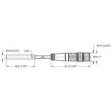 Inductive Sensor   BI1U-EH04-AP6X-0.3-PSG3M