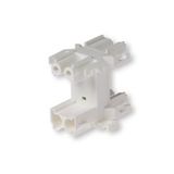 NAD2.W | Distribution block 2-pole, white