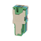 Plug, 1.5 mm², 500 V, 17.5 A, Number of poles: 3, dark beige