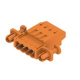PCB plug-in connector, male plug, 5.08 mm, Number of poles: 4, 180°, TOP connection, Clamping range, max. : 2.5 mm², Box