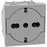MatixGO - ita P40 flat gray socket