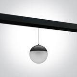 42136/B/V BLACK PENDANT 10W CCTV 48V IP20 MINI/MIDI/MAXI/P&P