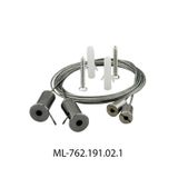 Set for hanging ZT profile, length 1.5 m, 2x cable with accessories