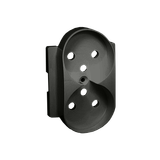 Cover for double socket outlet with earthing, Graphite