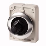 M30C-FR100K-BLANK Potentiometer, flat front, M30, 30.5 mm, Without scale/inscription, R 100 k„¦, P 0.5 W, Metal bezel