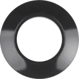 Surface-mounted cover frame, single, series 1930, IP20, glossy black
