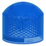 Beacon Flashing Blue colored lens