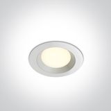 10103T/W/V WHITE SMD 3W CCTV IP20 230V
