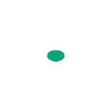 Lente per pulsante rasato colore verde  sen