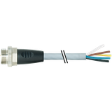 7/8'' male 0° with cable PUR 5x1.5 gy UL/CSA+drag ch. 12.0m