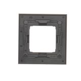 IP 44 single frame, black matt