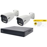 Kit IP 8CH PoE 4 Mpx VF Color