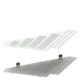 Segment cover separation rear, W: 600 mm, 1 set=2 units