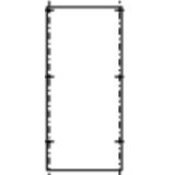 Mounting plate, for distribution pillars, PVC, for ZAL142, 600 x 276 m