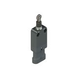 Modular prewired switch with roller plunger with rubber gasket