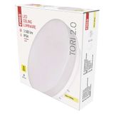 LED Ceiling lamp TORI, round 15W warm white IP54
