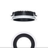 PANOS R R200 1k-840 LDO L BK WH - LED ceiling-recessed luminaire