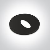 BLACK ROUND COVER FOR 68000E
