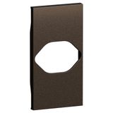 L.NOW - CH SOCKET COVER 2M BRONZE