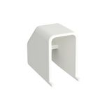 Cable duct adapter, clear white, Halogen free KKA 1515/w