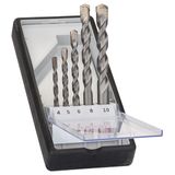 5-piece Robust Line CYL-3 concrete drill bit set 4 - 10 mm