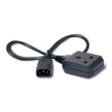 Power Cord, C14 to BS1363 UK