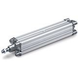 CP96S(D), ISO 15552 Cylinder, Double Acting, Single/Double Rod with Air cushion on both ends and Bumper cushion