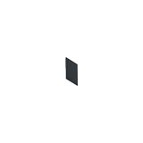 SUI 3PH/L3+DALI TRACK PROF-U ENDCAP BK - Cover plate