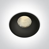 10112TP/B/V BLACK COB 12W CCTV  IP65 DARK LIGHT 700mA