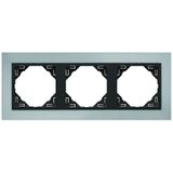 TRIPLE FRAME CHROME/GRAY