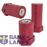 H20-M04 HEX17 Polyamide spacing insulator